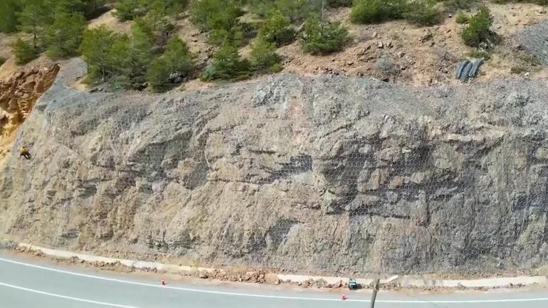 Afetlere karşı yamaçlara çelik zırh