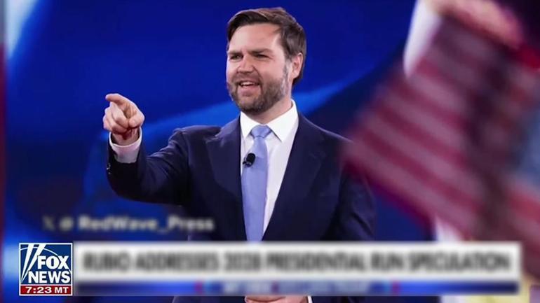 Rubio, Vancei 2028 seçimleri için aday gösterdi