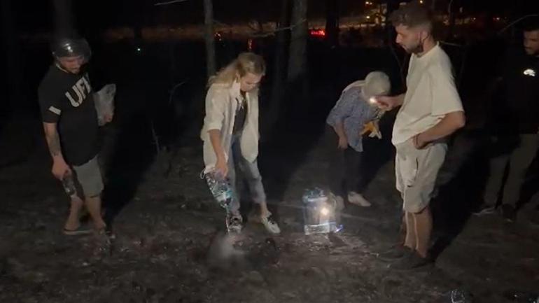  Alevler tahliye edilen Çakmak Mahallesine yaklaştı