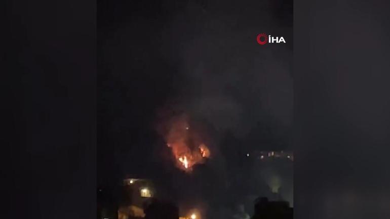  Havai fişek atarak yangına neden olan 4 kişi gözaltına alındı