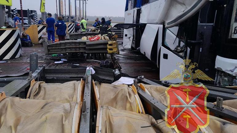 Rusyada feci kaza: 30 kişi yaralandı