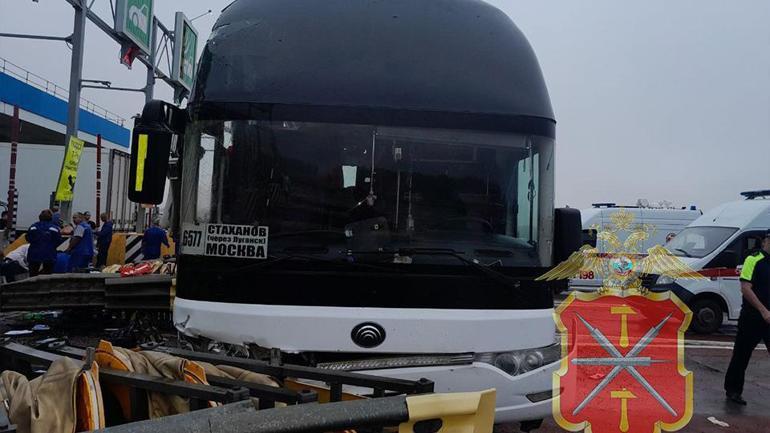 Rusyada feci kaza: 30 kişi yaralandı