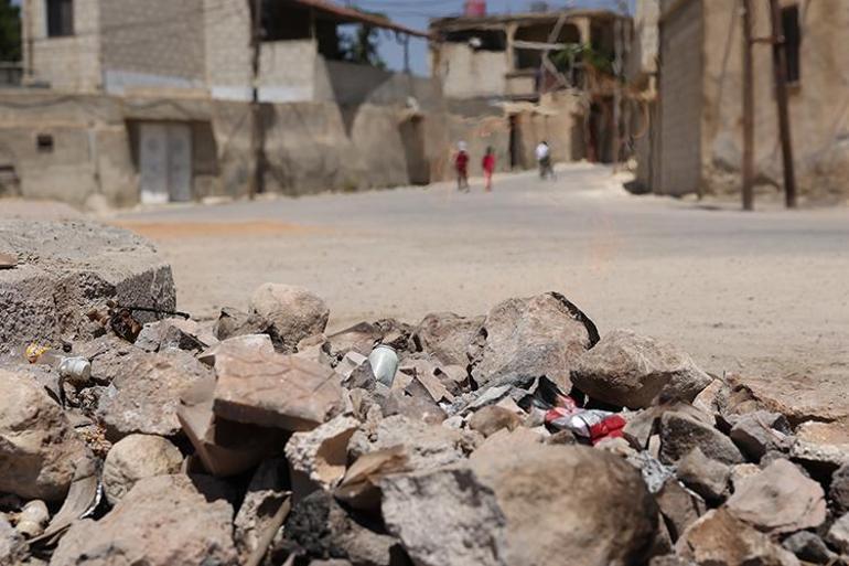 Suriyede su için açılan kuyudan doğal gaz çıktı