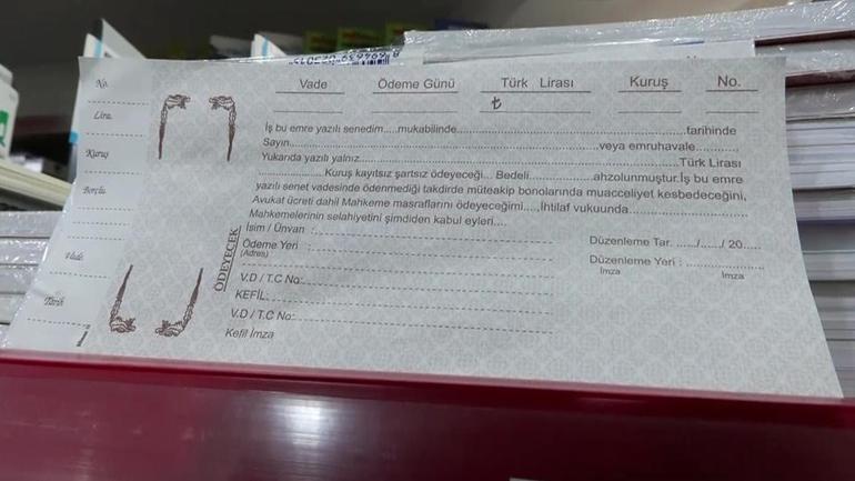 Senetlerde kırtasiyelerden al, doldur dönemi bitiyor