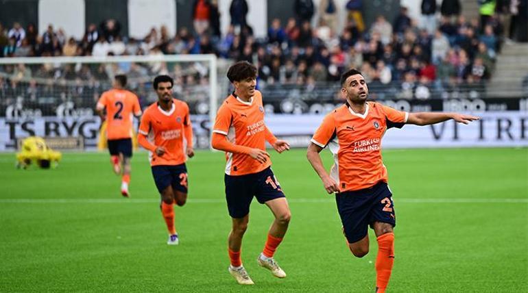 Başakşehir, Viking deplasmanında avantajı aldı