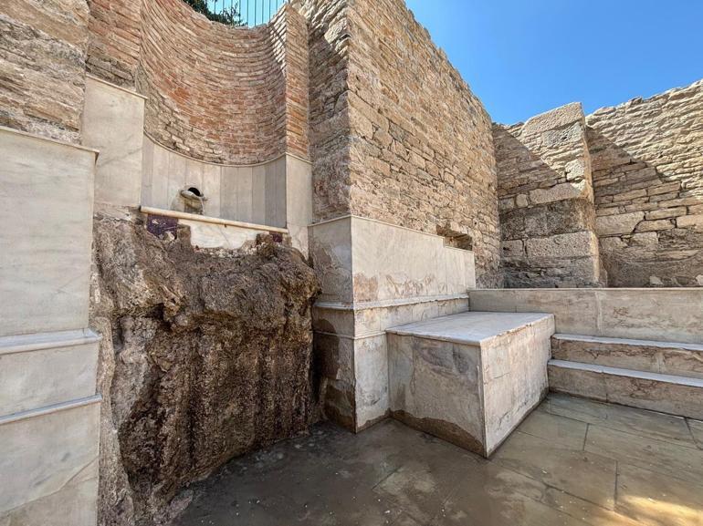 Tarihi Roma hamamında 1900 yıl sonra yeniden su aktı