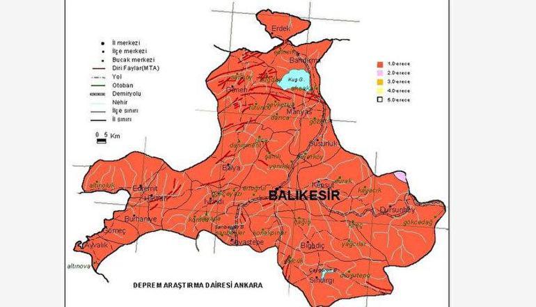 BALIKESİR SİMAV FAY HATTI HARİTASI: Simav Fayı nereden geçiyor Simav Fayı hangi illeri etkiliyor