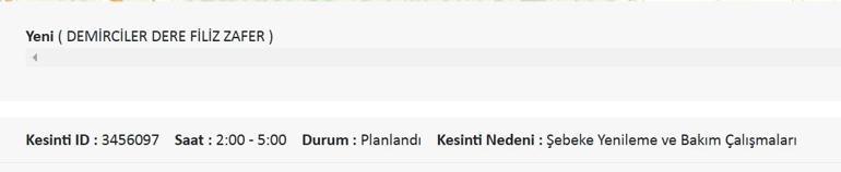 12 AĞUSTOS İZMİR ELEKTRİK KESİNTİSİ: Gediz Elektrik Kesintisi Ne Zaman Bitecek İzmirde Elektrikler Ne Zaman Gelecek İşte Kesinti Listesi