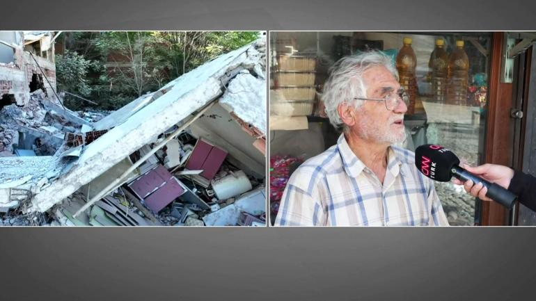 CNN TÜRK deprem bölgesinde: İşte 6,1de hasar gören evler