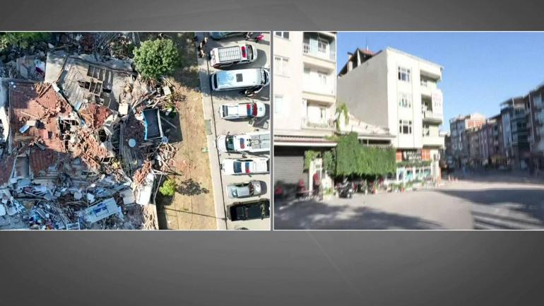 CNN TÜRK deprem bölgesinde: İşte 6,1de hasar gören evler