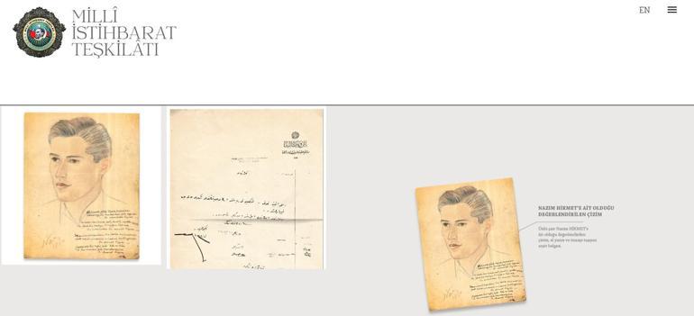 MİTten Nazım Hikmet paylaşımı: Gizliliği kaldırıldı, şaire ait olduğu düşünülüyor...