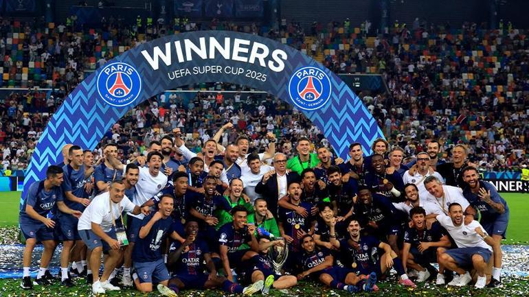 UEFAnın PSG-Tottenham maçı öncesi açtığı pankart tartışma yarattı: Yine İsrail diyemedi