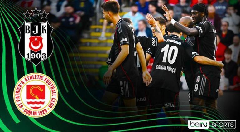 BEŞİKTAŞ - ST. PATRICKS MAÇI CANLI İZLE: Beşiktaş - St. Patricks muhtemel 11ler/ maç kadrosu Beşiktaş - St. Patricks maçı HT Spor canlı izleme ekranı