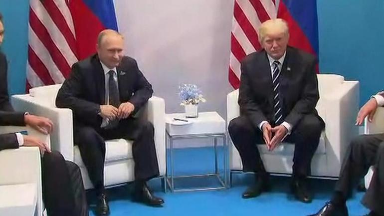 Tarihi görüşme öncesinde Putinden Trumpa övgü