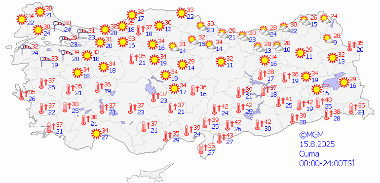 15 AĞUSTOS HAVA DURUMU TAHMİNLERİ | Bugün Hava Nasıl Olacak İstanbulda Fırtına Ne Zaman Duracak