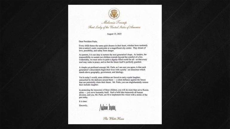İşte detaylar... Melania Trump’tan Putin’e çarpıcı mektup | Üçlü zirve çağrısı