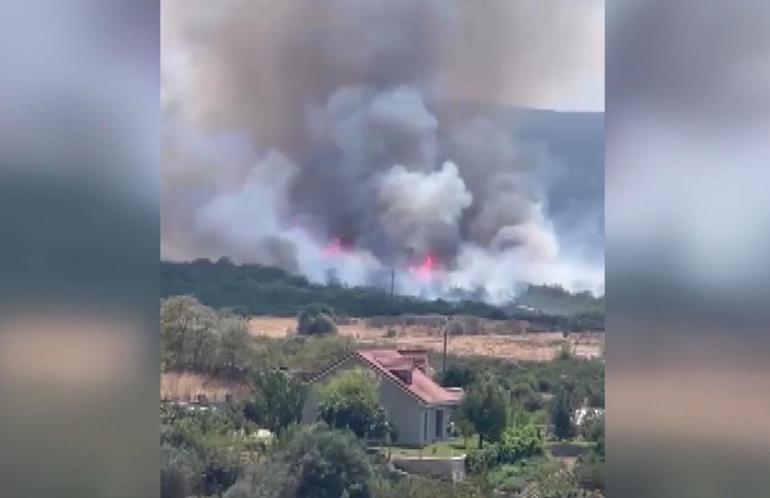 Bursada orman yangını: Müdahale sürüyor