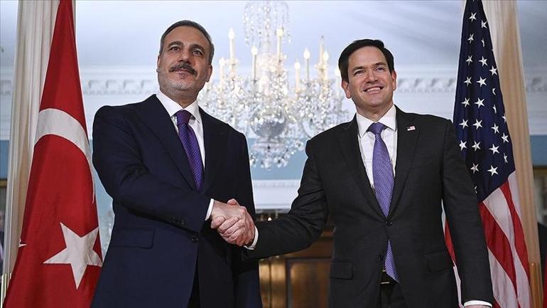 SON DAKİKA | Dışişleri Bakanı Hakan Fidan ABDli mevkidaşı Rubio ile görüştü