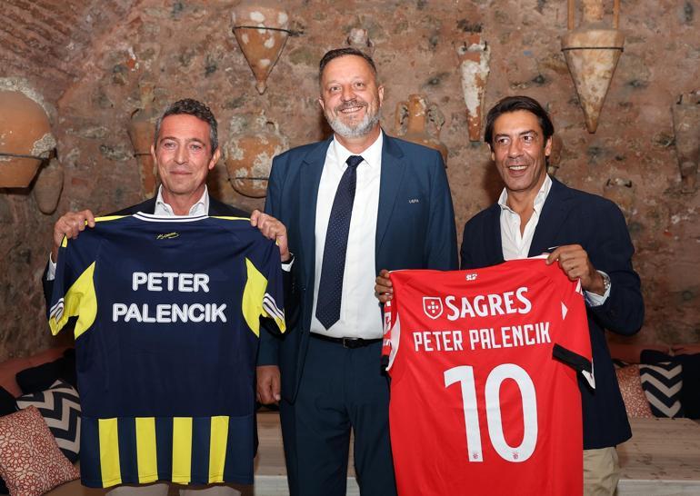 Fenerbahçe, Benfica yönetimi ve UEFA delegesini yemekte ağırladı