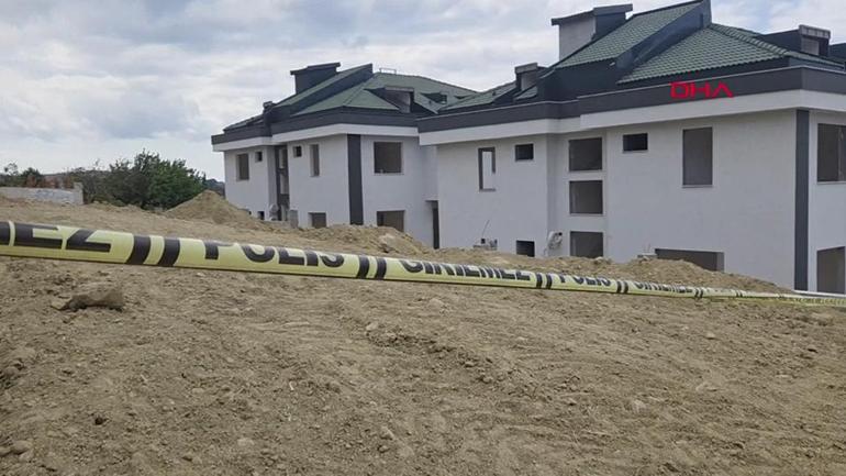 Villa bahçesine gömülü bir erkek cesedi bulundu