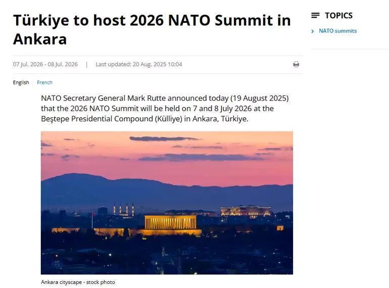 22 yıl sonra bir ilk NATO Zirvesi Ankarada: İşte bilinmeyen öyküsü...