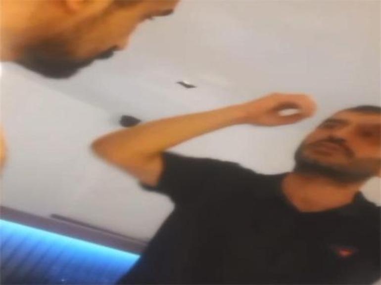 Oyuncu Ufuk Bayraktar esnafı tehdit edip yumruk attı