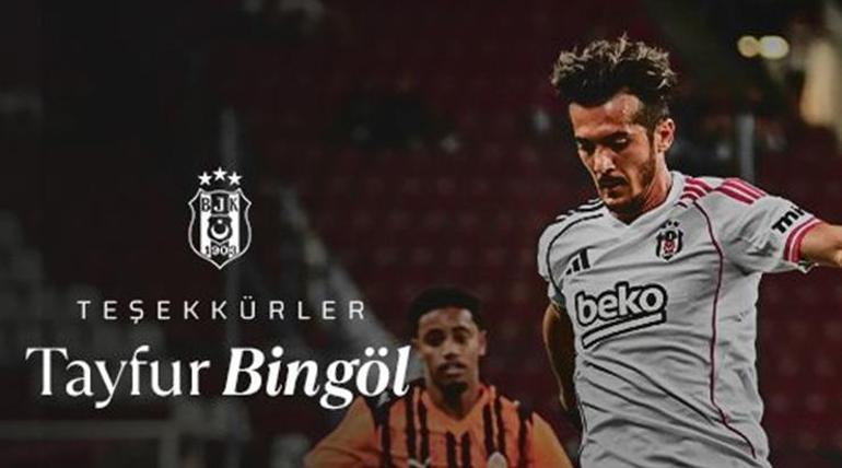TRANSFER HABERİ | Beşiktaş, Tayfur Bingöl’ün yeni adresini açıkladı