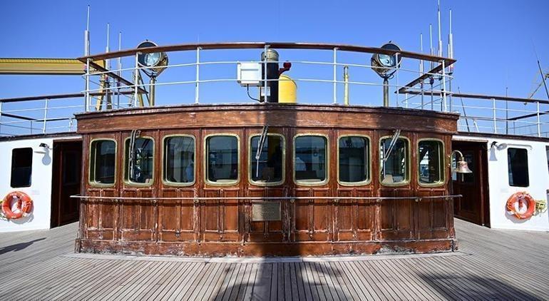 Atatürkün manevi mirası Savarona İstanbul Boğazını selamlayacak