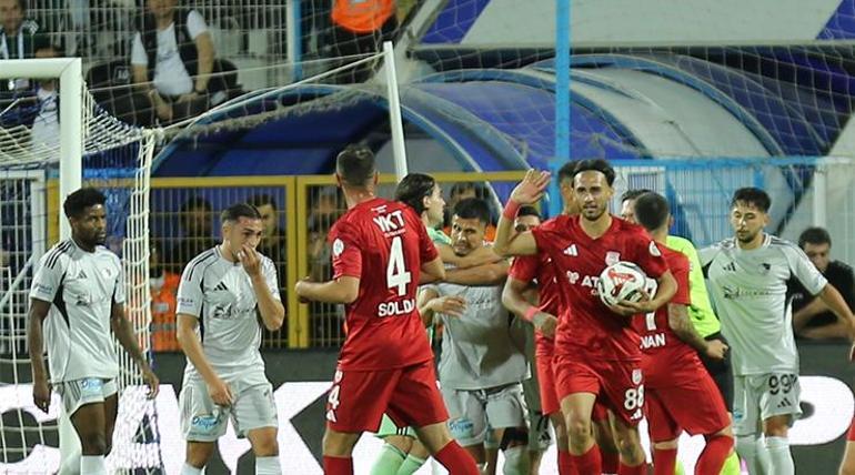 Erzurumspor FK ile Pendikspor arasında gol düellosu