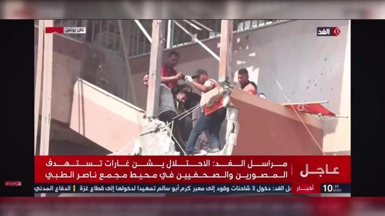 SON DAKİKA... İsrail Gazzede yine hastane vurdu: 4ü gazeteci 15 can kaybı