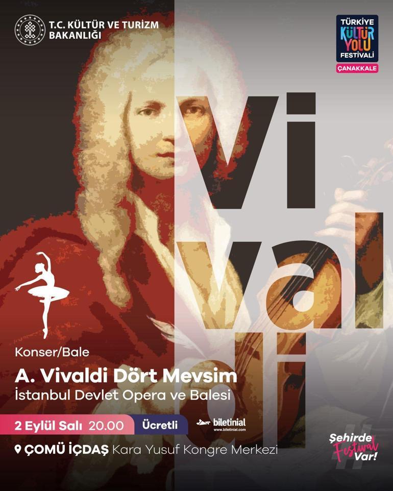 Çanakkale 30 Ağustos coşkusunu Kültür Yolu Festivali ile yaşayacak