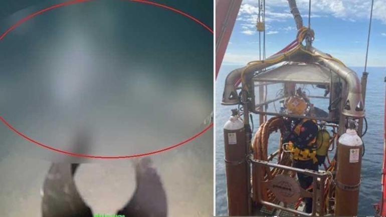 68 metre derinlikte Halit Yukayın cansız bedenini çıkarma çalışmalarında önemli aşama