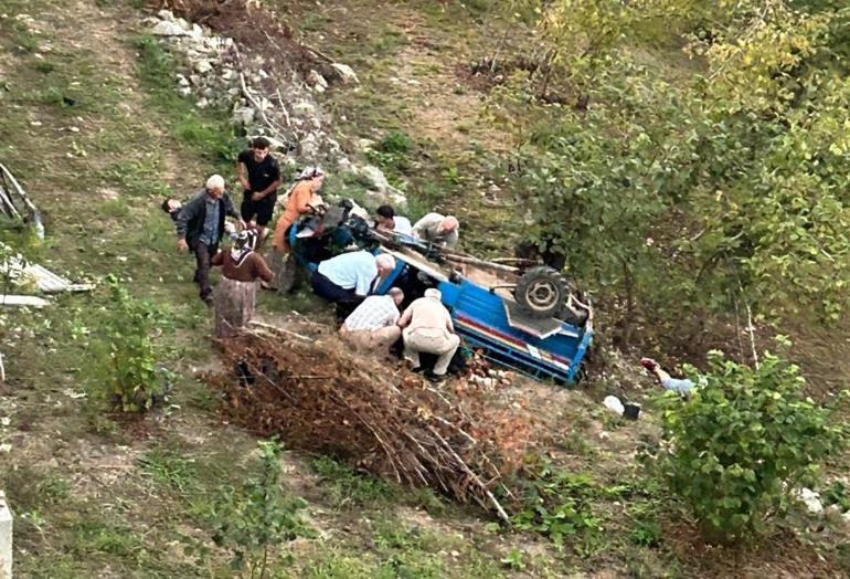 Orduda feci kaza Patpat bahçeye devrildi: 4 ölü, 3 yaralı