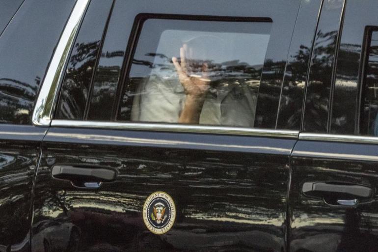 SON DAKİKA... Günlerdir haber alınamıyordu: Trumptan ilk görüntü geldi
