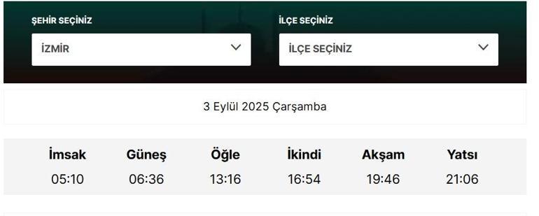 3 EYLÜL AKŞAM EZANI SAAT KAÇTA Mevlid Kandili Orucu Akşam Ezanı Saati Ne Diyanete Göre İl İl Ezan Saatleri