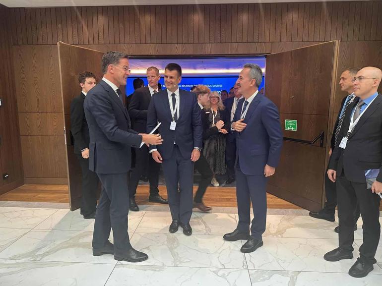 Savunma Sanayi Başkanı Haluk Görgün, NATO Genel Sekreteri Mark Rutte ile bir araya geldi