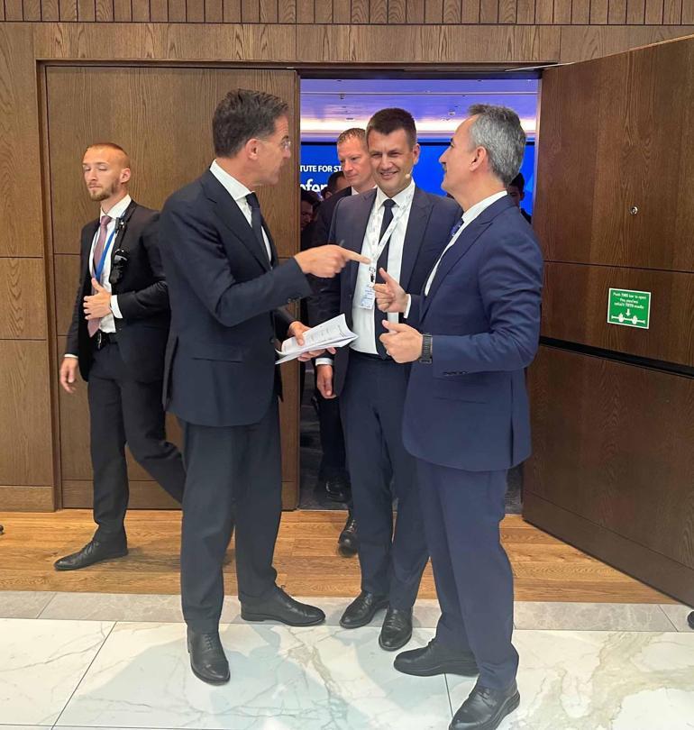 Savunma Sanayi Başkanı Haluk Görgün, NATO Genel Sekreteri Mark Rutte ile bir araya geldi
