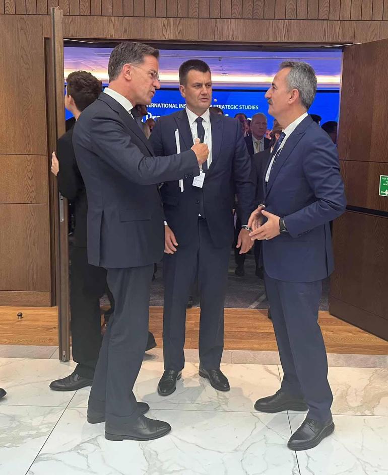Savunma Sanayi Başkanı Haluk Görgün, NATO Genel Sekreteri Mark Rutte ile bir araya geldi