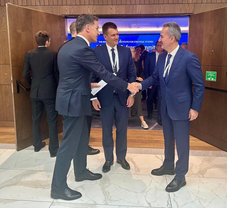 Savunma Sanayi Başkanı Haluk Görgün, NATO Genel Sekreteri Mark Rutte ile bir araya geldi
