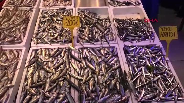 Av yasağı bitince tezgahlar istavritle doldu