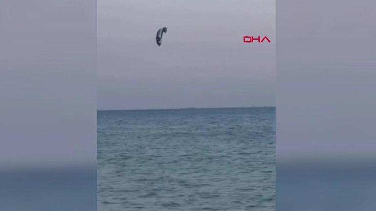 Aynı gün iki paraşüt kazası O anlar kamerada