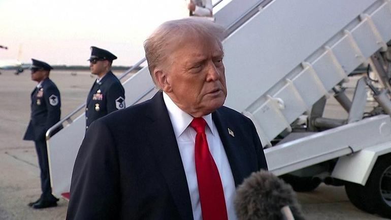 Trump: Putine yaptırımlara hazırım