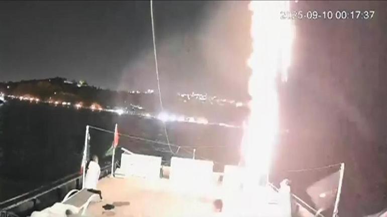 Sumud Filosuna 2. dron saldırısı