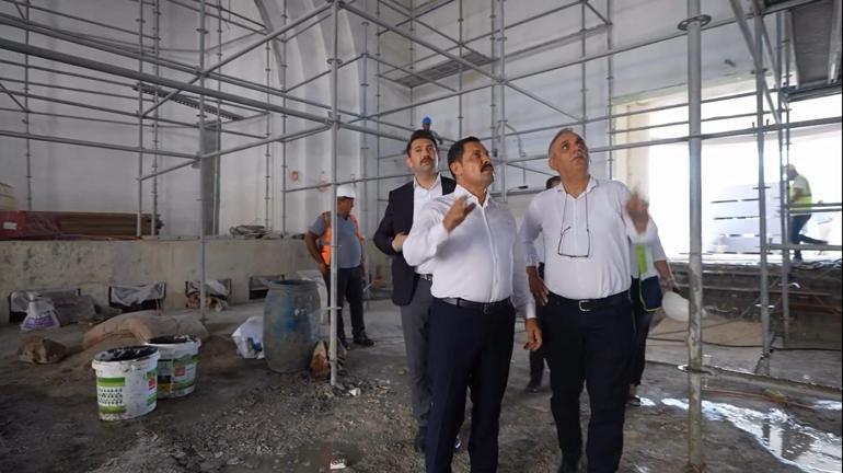 Hatay’ın tarihi meclis binası yeniden inşa ediliyor