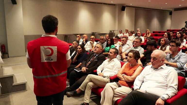 Demirören Medya’da ilk yardım eğitimi