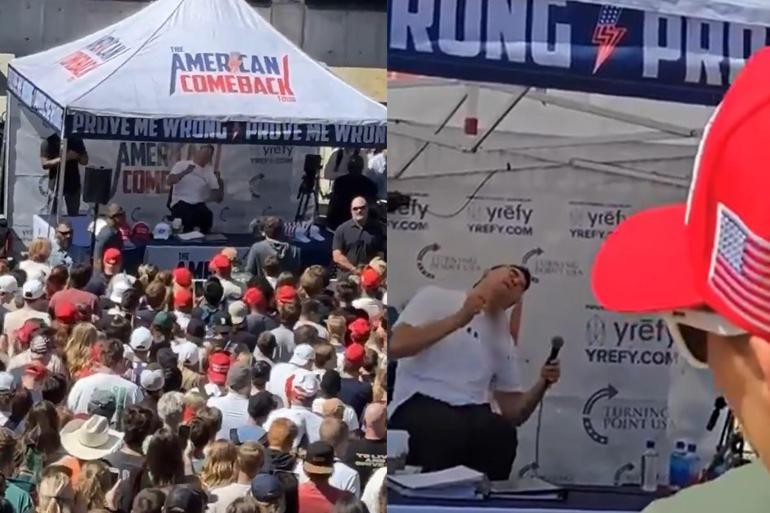 Trumpa yakınlığıyla biliniyor Konuşma yaparken boynundan vuruldu