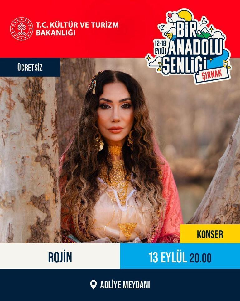Bakan Ersoy duyurdu: Huzur ve güven ortamında Şırnak’ta kültür ve sanat şöleni başlıyor