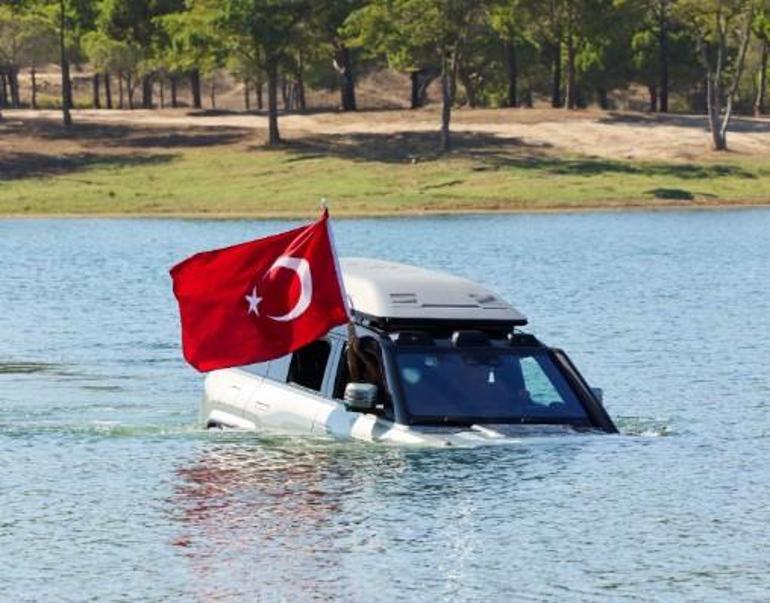 BYDnin yüzen ve zıplayan araçları Türkiyede