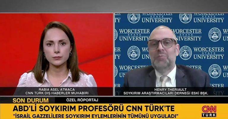 ABDli soykırım profesörü CNN TÜRKte: İsrail soykırım yapıyor