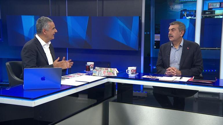 SON DAKİKA... Milli Eğitim Bakanı Yusuf Tekin CNN TÜRKte